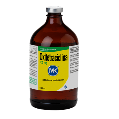 OXITETRACICLINA 100 MG MK Solución inyectable