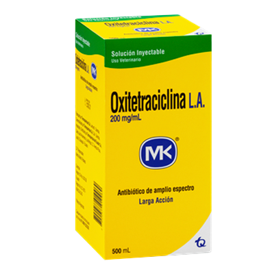 OXITETRACICLINA L.A. 200 MG MK Solución inyectable