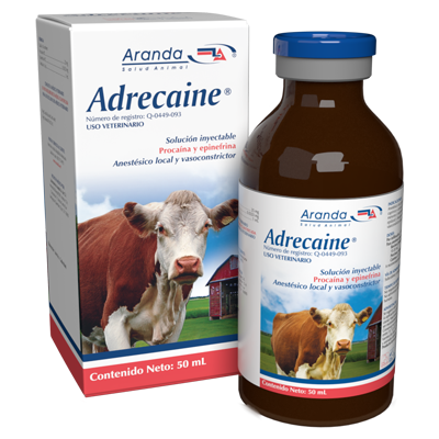 ADRECAINE Sol. inyectable