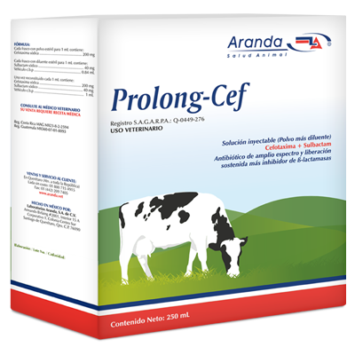 PROLONG-CEF Solución inyectable
