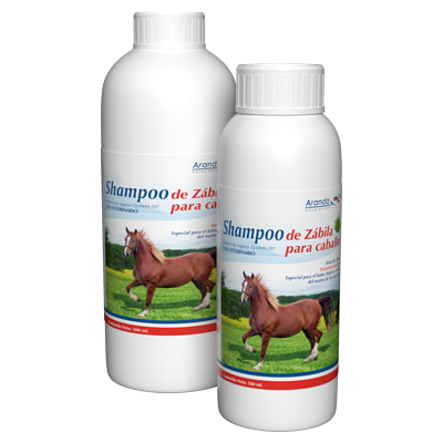SHAMPOO DE ZÁBILA PARA CABALLO Solución tópica