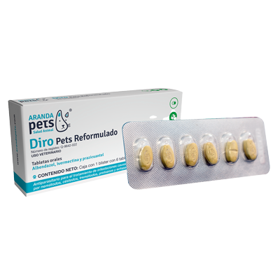 DIRO PETS REFORMULADO Tabletas