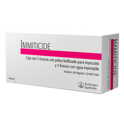 IMMITICIDE Polvo para inyección