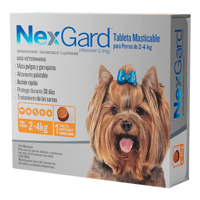 NEXGARD Tabletas masticables