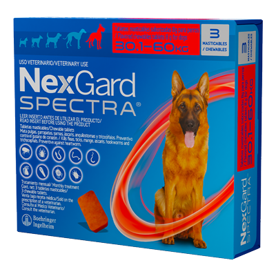 NEXGARD SPECTRA Tabletas masticables