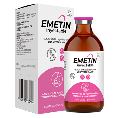 EMETIN INYECTABLE Sol. Inyectable