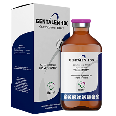 GENTALEN 100 Sol. inyectable