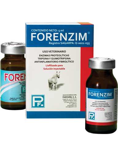 FORENZIM Sol. inyectable