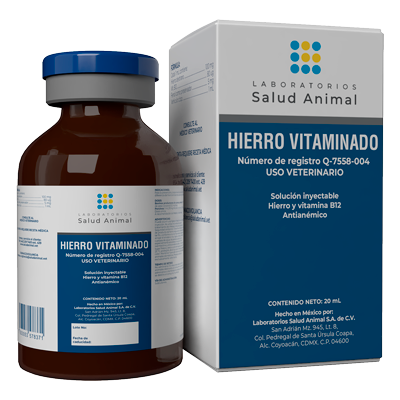 HIERRO VITAMINADO Sol. Inyectable