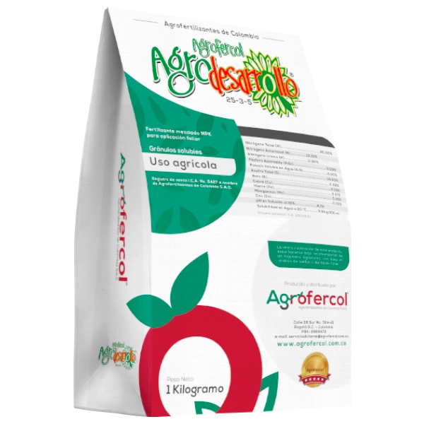 AGROFERCOL AGRODESARROLLO GRADO: 25-3-5