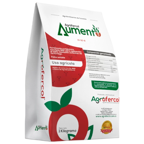 AGROFERCOL AUMENTO® GRADO: 10-50-8