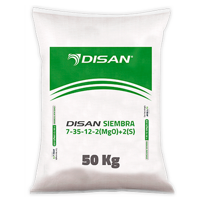 DISAN SIEMBRA 7-35-12-2(MgO)+2(S)