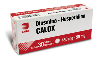 DIOSMINA Y HESPERIDINA CALOX Tabletas recubiertas