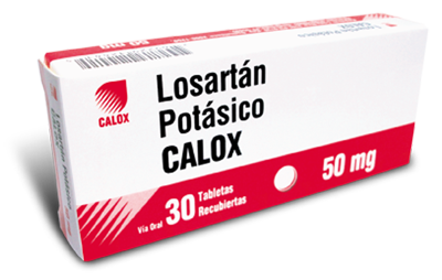 LOSARTÁN POTÁSICO CALOX Tabletas recubiertas