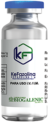 KEFAZOLINA Polvo para solución inyectable