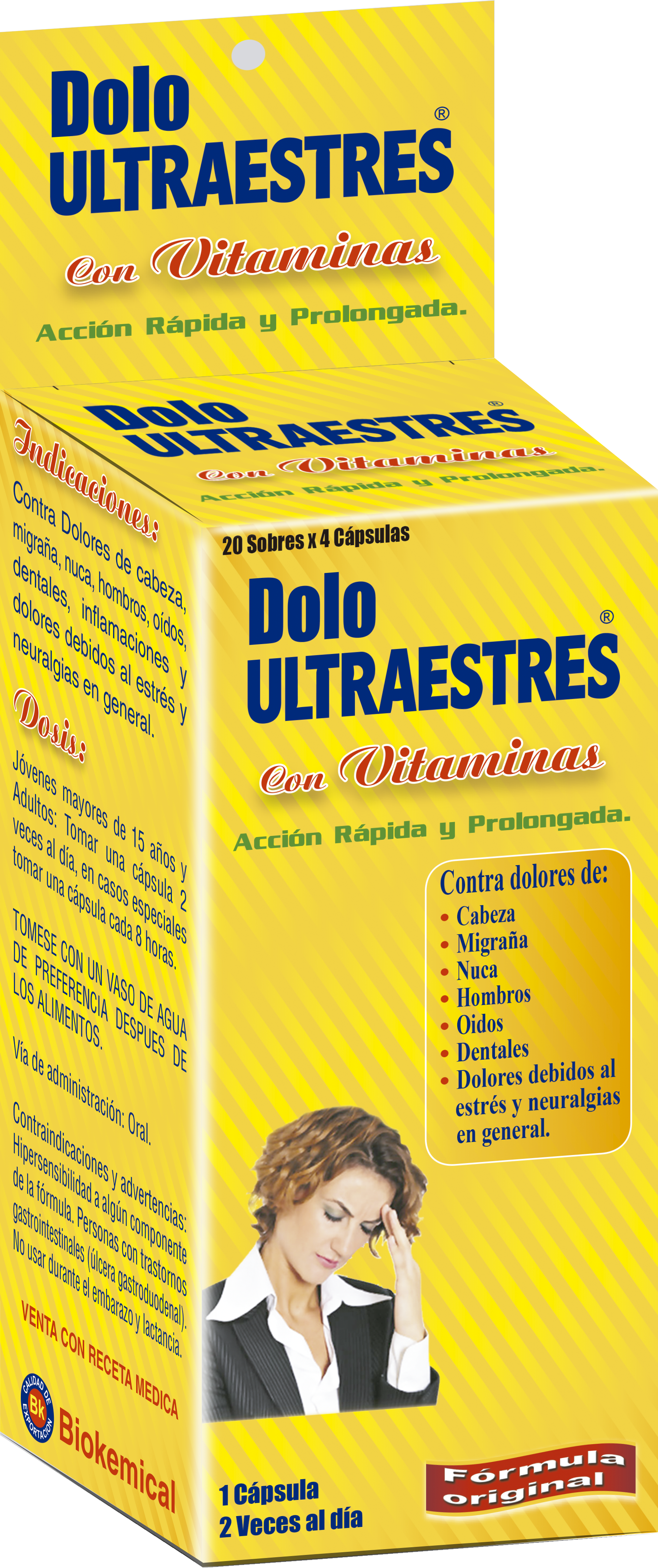 DOLO ULTRAESTRES Cápsulas