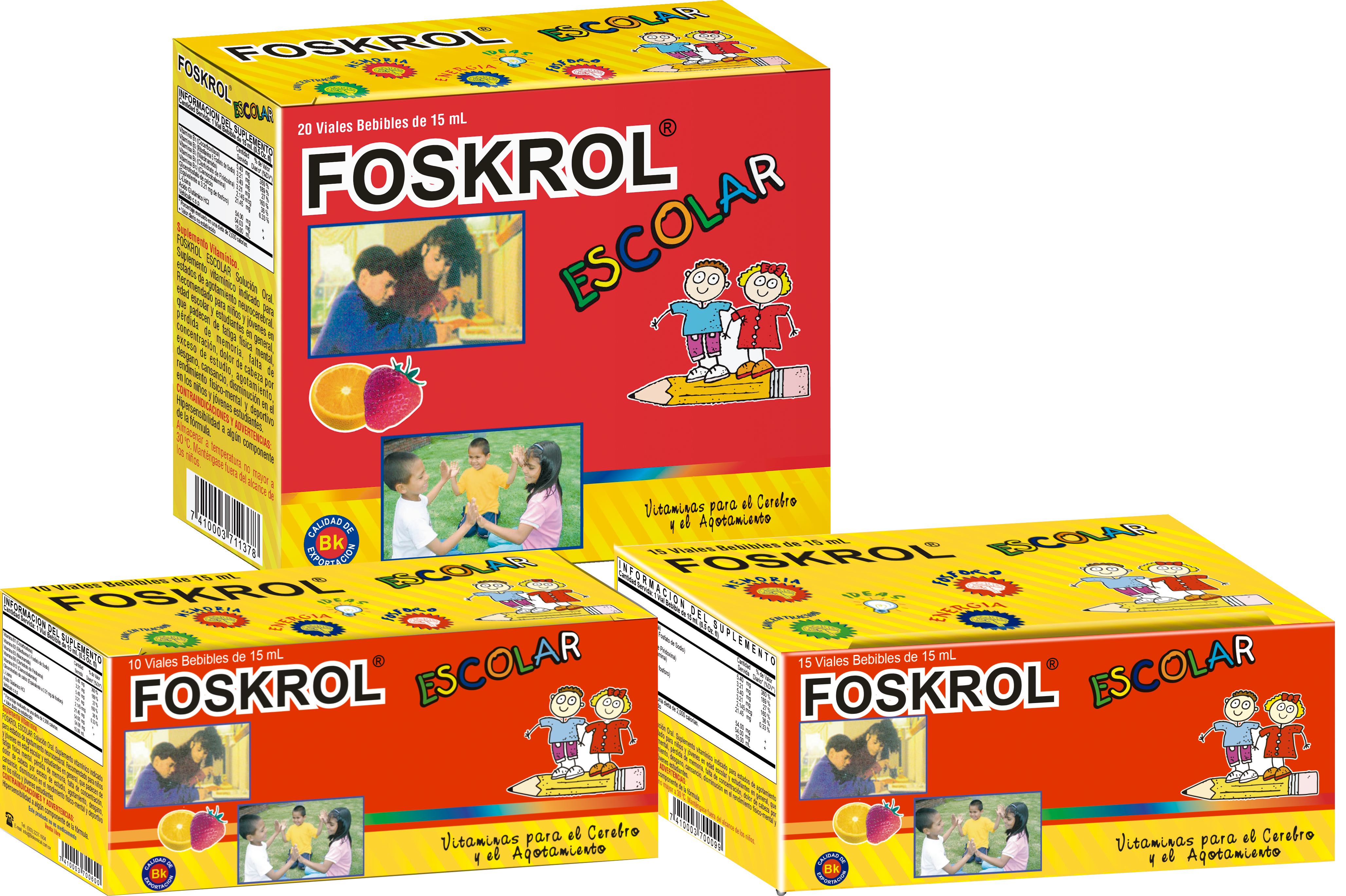 FOSKROL ESCOLAR Solución oral