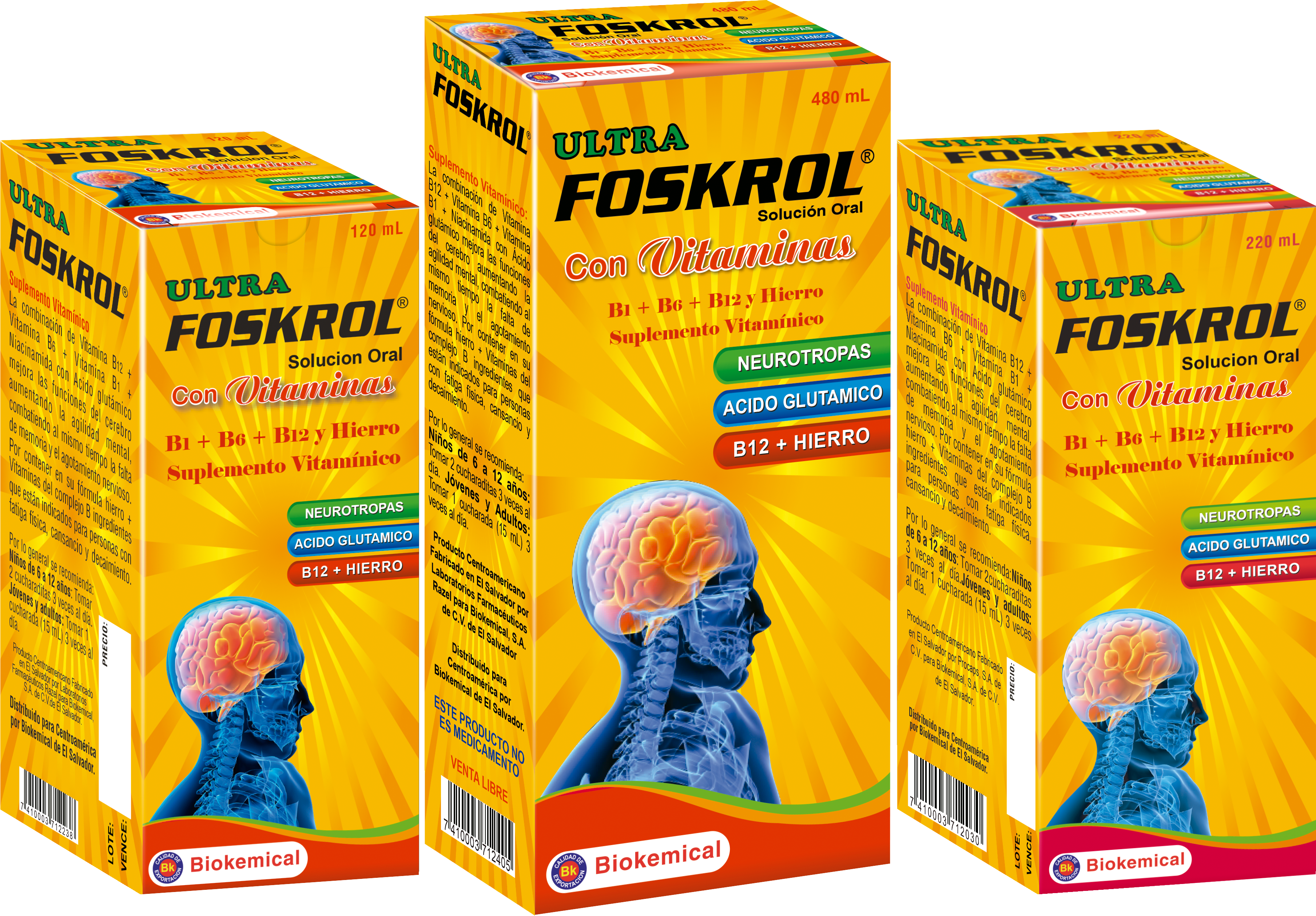 ULTRAFOSKROL Solución oral