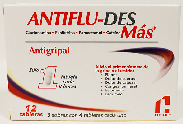 ANTIFLU-DES MÁS Tabletas