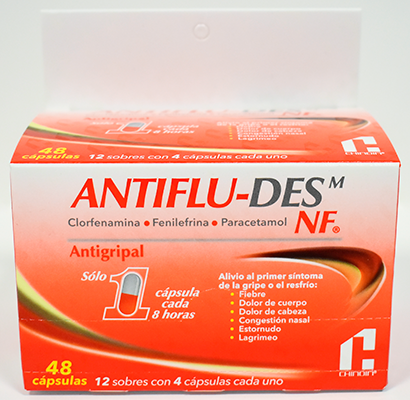 ANTIFLU-DESM NF Tabletas