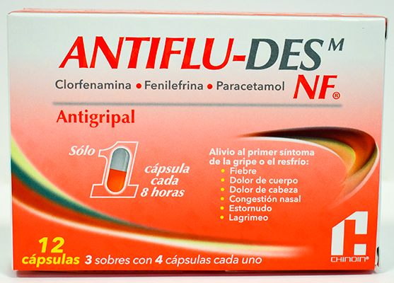 ANTIFLU-DESM NF Tabletas