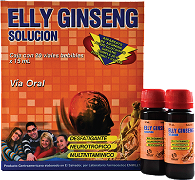 ELLY GINSENG SOLUCIÓN ORAL Solución oral