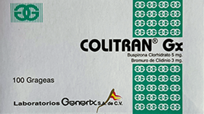 COLITRAN GX GRAGEAS Grageas