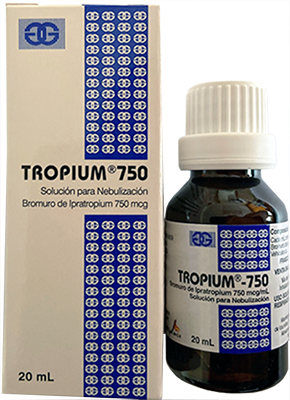 TROPIUM 750MCG SOLUCIÓN PARA NEBULIZAR Solución para nebulizar