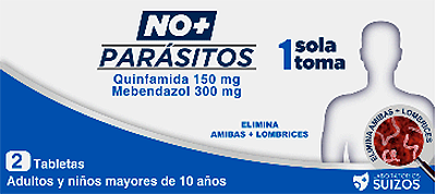 NO + PARÁSITOS (Q/M) Tabletas