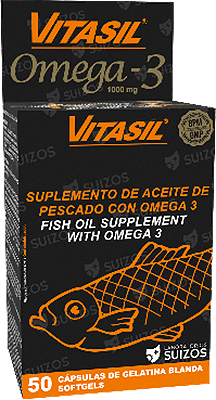 VITASIL OMEGA 3 Cápsula de gelatina blanda