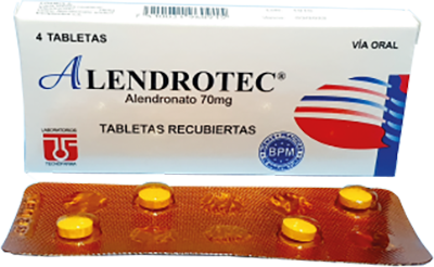 ALENDROTEC Tabletas recubiertas