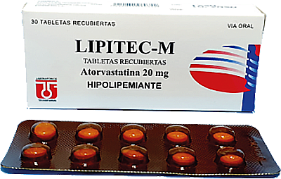 LIPITEC M Tabletas recubiertas