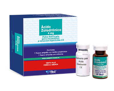 ACIDO ZOLEDRONICO BLAU Polvo liofilizado para reconstituir