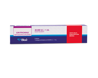 ERITROMAX ERITROPOYETINA BLAU Polvo liofilizado