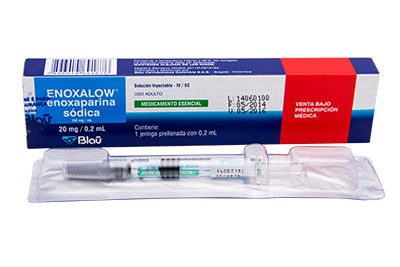 ENOXALOW ENOXAPARINA SODICA  BLAU Solución inyectable