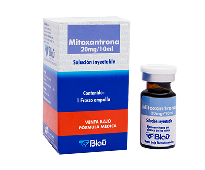 MITOXANTRONA BLAU Solución inyectable