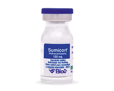 SUMICORT HIDROCORTISONA BLAU Polvo estéril