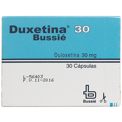 DUXETINA 30 Y 60 MG Cápsulas duras