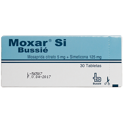 MOXAR SI 5/125 Tabletas