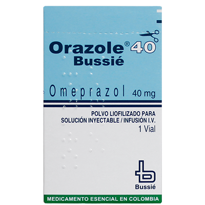 ORAZOLE  20 Y 40 Polvo liofilizado para solución inyectable