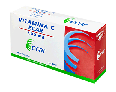 VITAMINA C-ECAR Tabletas