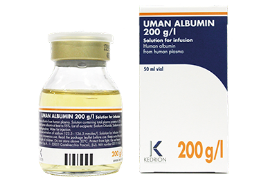 UMAN ALBUMIN 200G/L, UMAN ALBUMIN 250G /L Solución para infusión