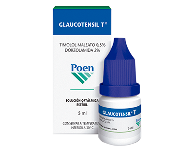 GLAUCOTENSIL T Solución oftálmica estéril