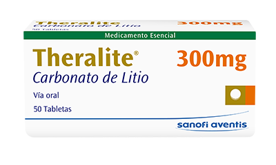 THERALITE 300 MG Comprimidos