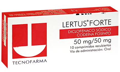 LERTUS FORTE 50 MG/50 MG Comprimidos recubiertos