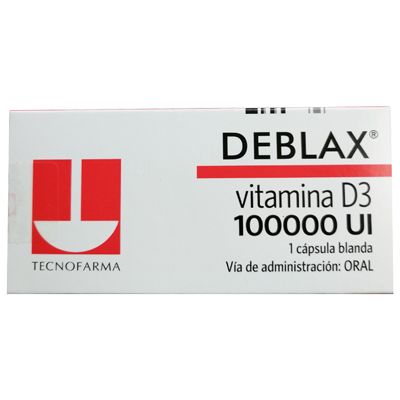 DEBLAX Cápsulas blandas