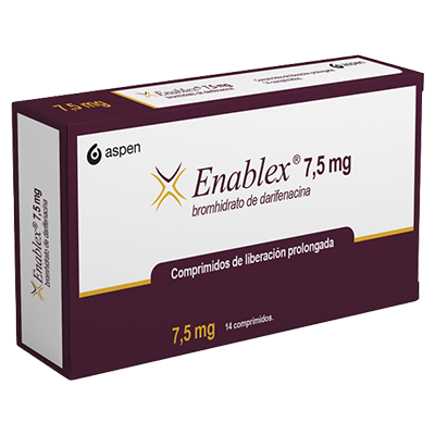 ENABLEX Comprimidos de liberación prolongada