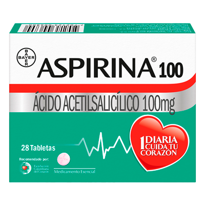 ASPIRINA 100 Tabletas