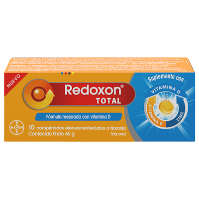 REDOXON TOTAL Comprimidos efervescentes