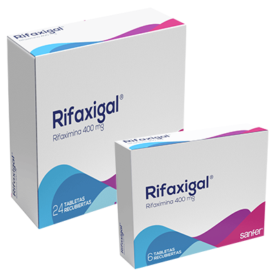 RIFAXIGAL Tabletas recubiertas